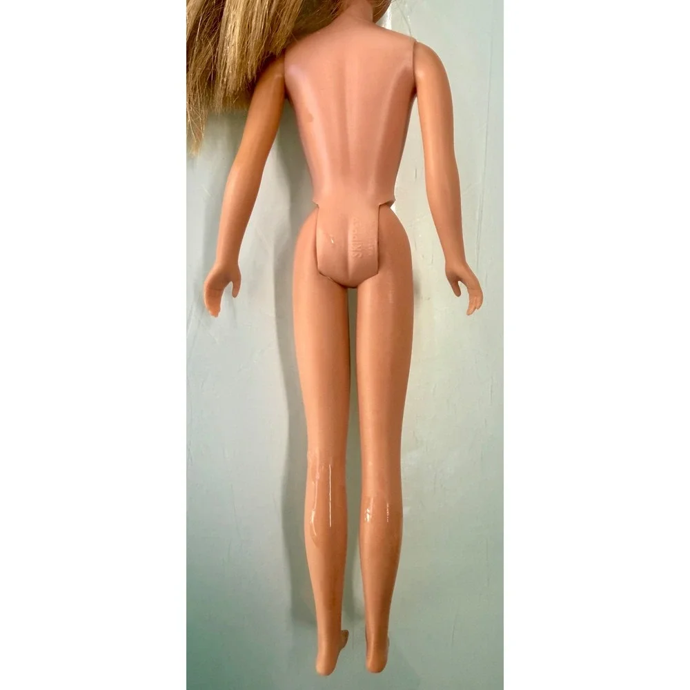 Vintage 1963 Skipper Doll Straight Leg Japan Foot Mark w/ Red Sensation Dress